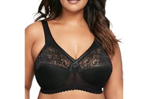 Glamorise Women's Plus Size MagicLift Original Support Bra Wirefree #1000