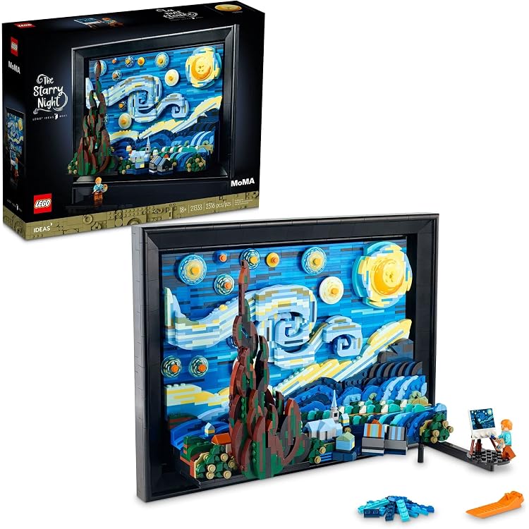 LEGO Ideas 21333 Vincent Van Gogh Die sternenklare Nacht 