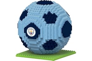 FOCO Offizielles Lizenzprodukt Manchester City FC BRXLZ-Steine 3D-Fußball BAU-Set