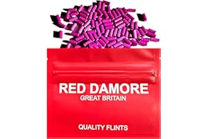 RED DAMORE 200 x Piedras para mechero, Pedernales universales para encendedores. Compatible con la mayoría de los encendedores - Rosa