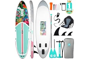 Niphean Sup Gonfiabile con Accessori SUP, Coperta in EVA Antiscivolo, SUP Gonfiabile con Sedile，320cm tavola da sup, Tavole SUP Gonfiabili Adulti e Giovani di Tutti i Livelli di Abilità