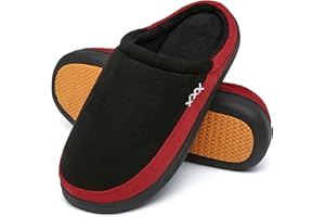 Mishansha Chausson Homme Femme Hiver Chauds Memoire de Forme Antidérapage Pantoufles, GR.36-48