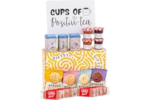 GIFTSYI Peter Rabbit English Loose Tea Gift Set | Afternoon tea, Earl Grey Loose Leaf Tea, Breakfast Tea, Border Biscuits, Lotus Biscoff Biscuits, Bonne Maman Mini Jams Strawberry and Apricot, Soft Tea Card