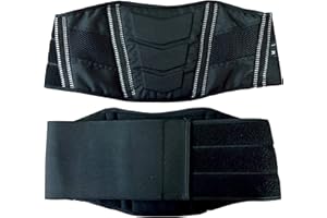 Speed MaxX LOWER BACK PADDED STRETCHABLE KIDNEY BELT EXTRA WARMTH EXPANDABLE MESH DESIGNING MOTORBIKE/MOTORCYCLE/MOTOCROSS SUPPORT (M/L)