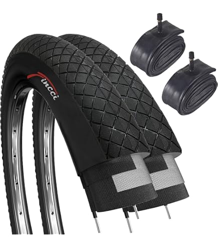 PNEU BMX 20 x 1.95 KENDA SLICK JAUNE TR (50-406