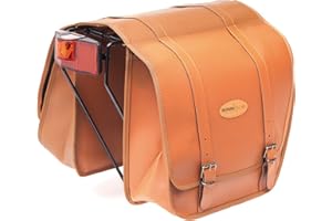 BONINBIKE Cicli Bonin Lux - Bolsas de sillín de Piel