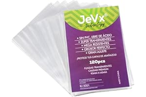 JEVX 120 Fundas Cartas Virus A MEDIDA, Fundas para Cartas Juego Virus de Mesa, Tamaño 90x60mm, Válido para Las Expansiones Virus 2 y Halloween