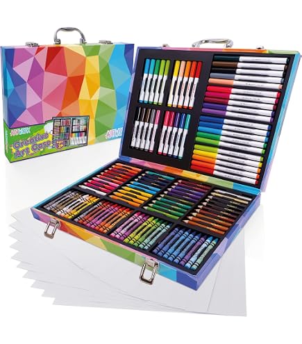 Crayola Silly Scents - Set Da Colorare In Custodia Mini Art, Pennarelli E Pastelli Profumati, Regalo Per Bambini 4+ Anni - 2