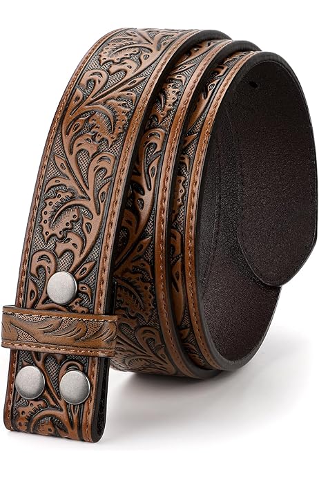 Ceinture Homme Cuir Véritable 120 Cm Luxe Simple Noir Argent Largeur :3.9 Cm 120 Cm