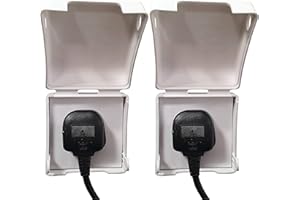 BabySecurity Single Electric Plug Socket Cover (2 Pack)