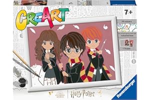 Ravensburger - CreArt Serie D, Frozen, Pintura por Numeros, Kit de Pintura para Niños, Juego Educativo para Niños de 7+ Años, 27x20 cm