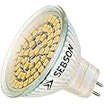 SEBSON® GU5.3 MR16 LED 3.5W, Warm White (2900K), 30W Halogen Bulbs Equivalent, 280lm, 10 Pack, MR16 LED 12V DC