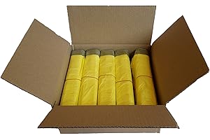 SPERLING Yellow Jacket Yellow Bags – 1 Box of 10 rolls (130) – 15 microns thickness