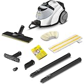K&auml;rcher SC 5 EasyFix Iron Plug Buharlı Temizlik Makinesi, 4.2 Bar, 75 m&sup2; Temizleme Alanı, Beyaz