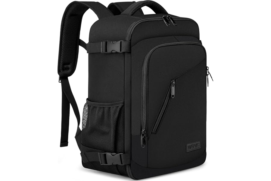 Cabin Bags 40x20x25 for Ryanair Underseat 20L Small Travel Hand Luggage Backpack Carry-ons Bag Cabin Size for Airplanes Flight Bag Travel Rucksack Fit 14 Inch Laptop with USB Charging Port-Black