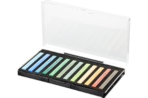 Conté à Paris - Set de 12 carrés de color para paisaje