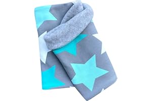 Wollhuhn Öko Mädchen/Jungen/Kinder Warmer Schlupfschal/Halstuch Innen Fleece Gefüttert Viele Motive Winter Übergangszeiten (aus Öko-Stoffen)