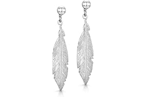 Amberta damskie kolczyki ze srebra wysokiej próby 925 natura wiszące kolczyki e srebro wysokiej próby, cod. GS-S925-EAR-014