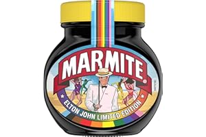 Marmite Elton John Limited Edition Spread Classic Yeast Extract made with sustainably grown ingredients rich in B vitamins 250 g