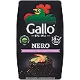 Riso Gallo Nero, Black Wholegrain Rice, Vegan, 500 g (Pack of 1)