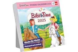 Bibi & Tina: Pferde-Kalender 2025: Woche für Woche Pferdespaß und Lernrätsel, 1./2. Klasse