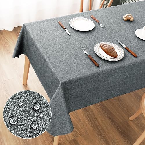 AooHome Tischdecke abwaschbar, 100×140 cm