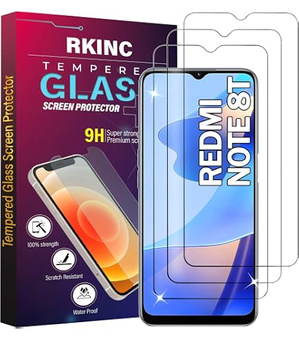 MadBee Cover Per Xiaomi Redmi Note 9 Pro Max + Pellicola Vetro Temperato 9H - Custodia Ibrida TPU E Vetro - Blu - 2