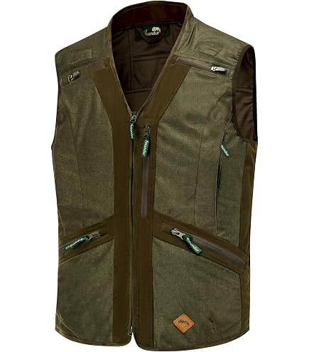 Gilet femme Rambouillet Original Haute visibilité Marron / Orange - Percussion