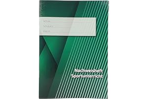 ‎BSN SPREMBERG BSN SPREMBERG (50000501) - Nachweisheft Sportunterricht - Sportbuch - A5 (grün)