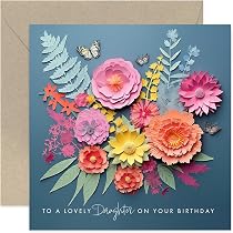 Daughter Birthday Cards Mum You Deserve More Than A Birthday Card - Funny Mum Birthday Card, Keep The Envelope, Joke, For Her - UK Husband Birthday Card