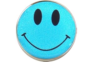 Mercia Golf Smiley Face Golf Ball Markers in a choice of 6 colours