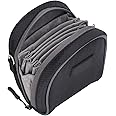 Filter Case, 8- Pocket Lens Filter Pouch for Filters Up to 95mm,Removable Inner Lining and Water-Resistant and Dustproof Design with Adjustable Shoulder Strap