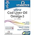 Vitabiotics Ultra Cod Liver Oil - 60 Capsules