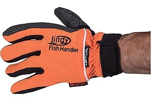 Lindy Fish Handling Glove Puncture-Proof and Cut Resistant Fish-Grabbing Glove