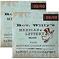 Dunlop Rev. Willy's Electric Guitar Strings 08-40 - 2 Pack
