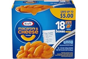 Kraft Macaroni & Cheese - 7.25 Ounces - 18 ct