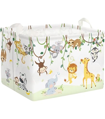 Cestino Biancheria Bambini Clastyle 40x40x30 Cm - Design Città Skyline, Impermeabile, Per Giocattoli O Bucato - Foto 12