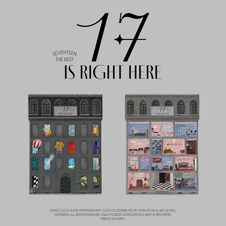 SEVENTEEN - Best Album 17 Is Right Here [Weverse Albums Version] – PLD0384