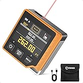 CIGMAN CD80 80m 3 in 1 Laser Meter with Digital Tape Measure | Backlit LCD Display, Rechargeable Battery 1000 mAh USB Type-C