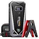 YaberAuto Avviatore Batteria Auto, 3000A/21800mAh Booster Avviamento Auto Professionale per Tutto Benzina e 7.0L Diesel Motor