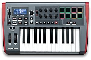 Novation Impulse 25 Clavier de précision Mapping instantané Noir