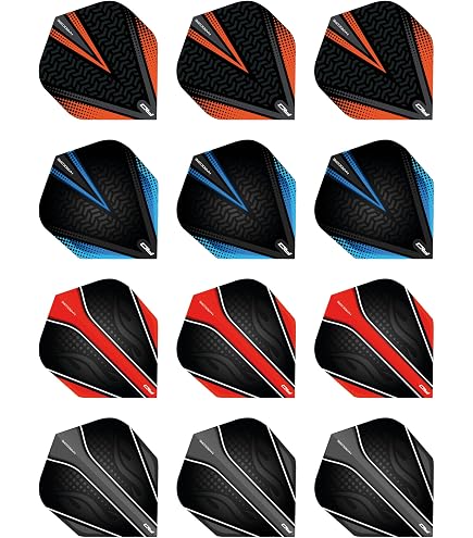 Dart Set Fléchettes Winmau Rhino Irlande - Noir Et Or (3 Vols - 3