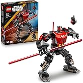 LEGO Star Wars: Klon Savaşları Darth Maul Robotu 75411-6 Yaş &Uuml;zeri Kız ve Erkek &Ccedil;ocuklar i&ccedil;in A&ccedil;ılan Kokpit ve Arama Droidi İ