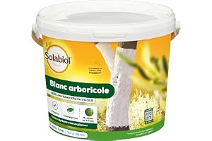 Solabiol Trädskydd vitt träd - 3L hink - fysiskt barriär mot skadedjur, svampar, mossor - 6–9 träd SOBLANC3