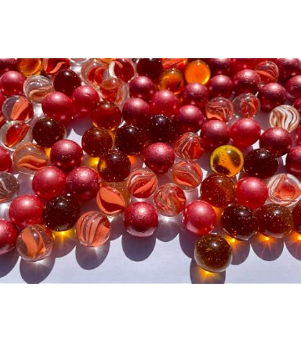 Lot De 100 Billes En Verre Transparent Doré 16 Mm - Décoration Et Jeux Fairy Tail & Glitzer