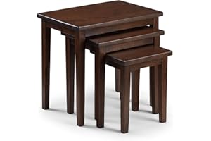 Julian Bowen Cleo Nest of Tables, Mahogany