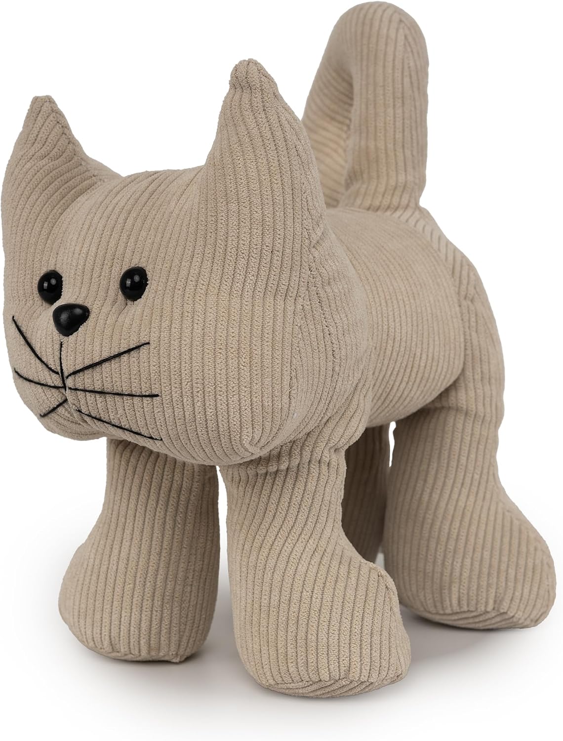 Tope para Puertas Suelo con diseño Animal de Gato como elemento decorativo para la casa. (1 KG,21x14x21 cm)