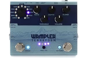 Wampler Terraform Multi-Modulation Gitarren-Effektpedal (WAMTERRAFORM)