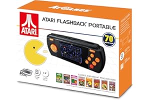 ATGAMES Import - Consola Retro Atari Flashback Portátil (Incluye 70 Juegos)