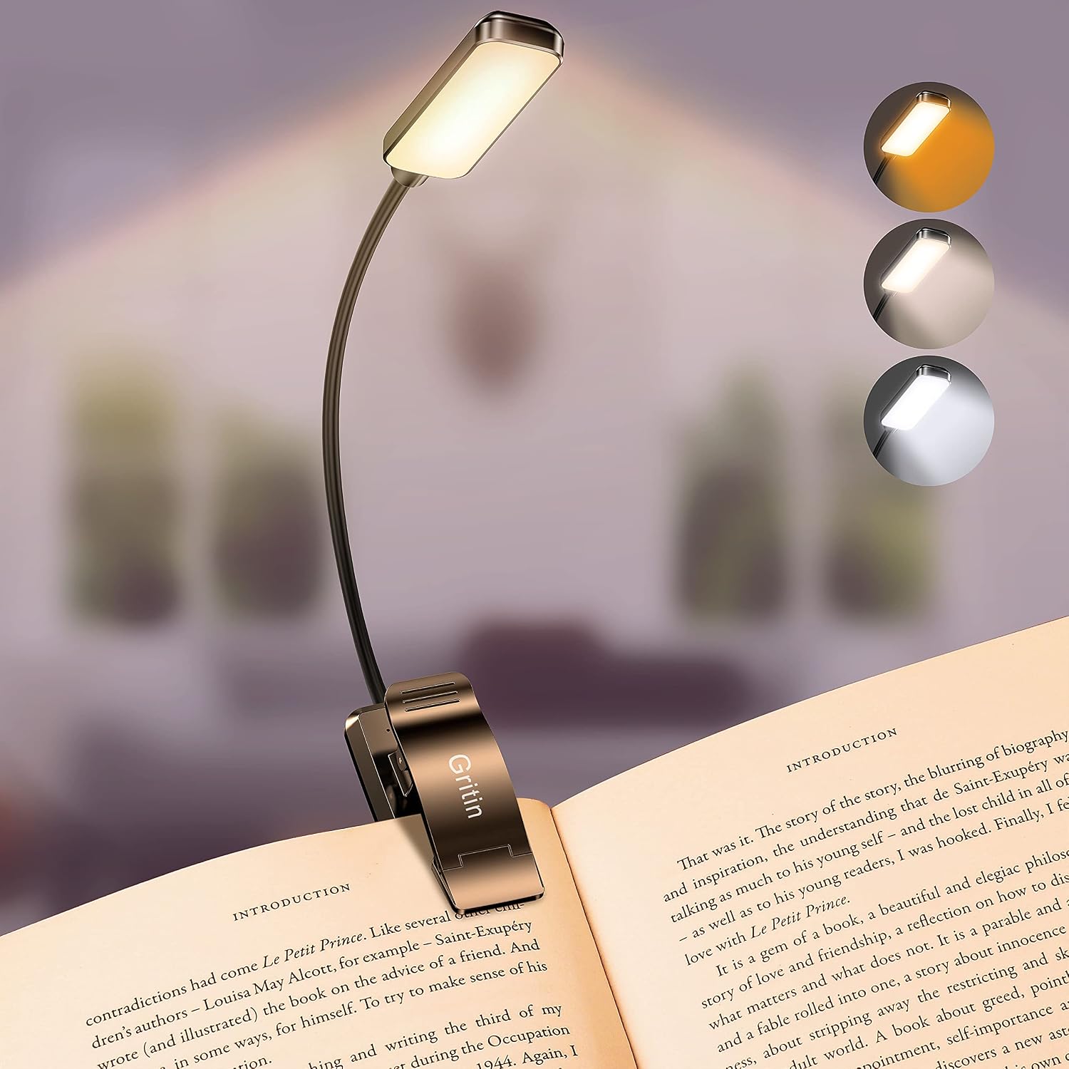 Test Complet & Analyse de Fiabilité : Gritin 9 LED Läslampa Uppladdningsbar för Läs